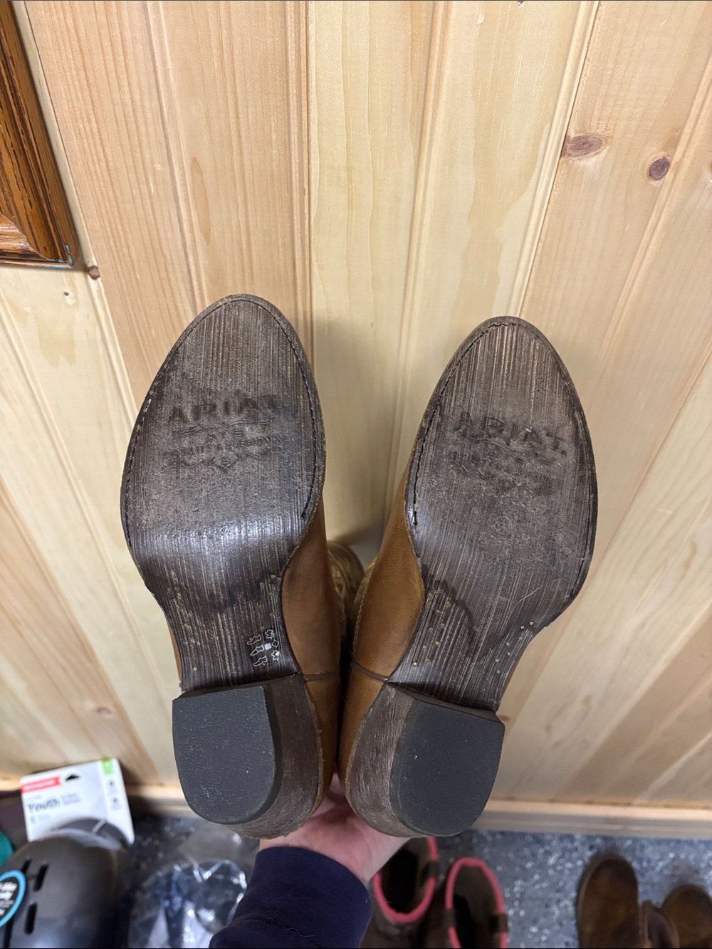 Ariat Heritage R Toe Western Boot size 7.5 - Picture 7 of 8